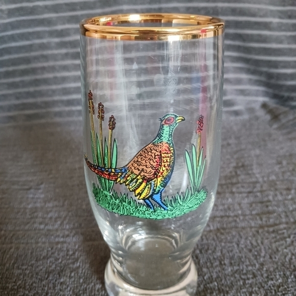 Vintage set of 6 beer glasses hunter motifs beer cups - Picture 6 of 9